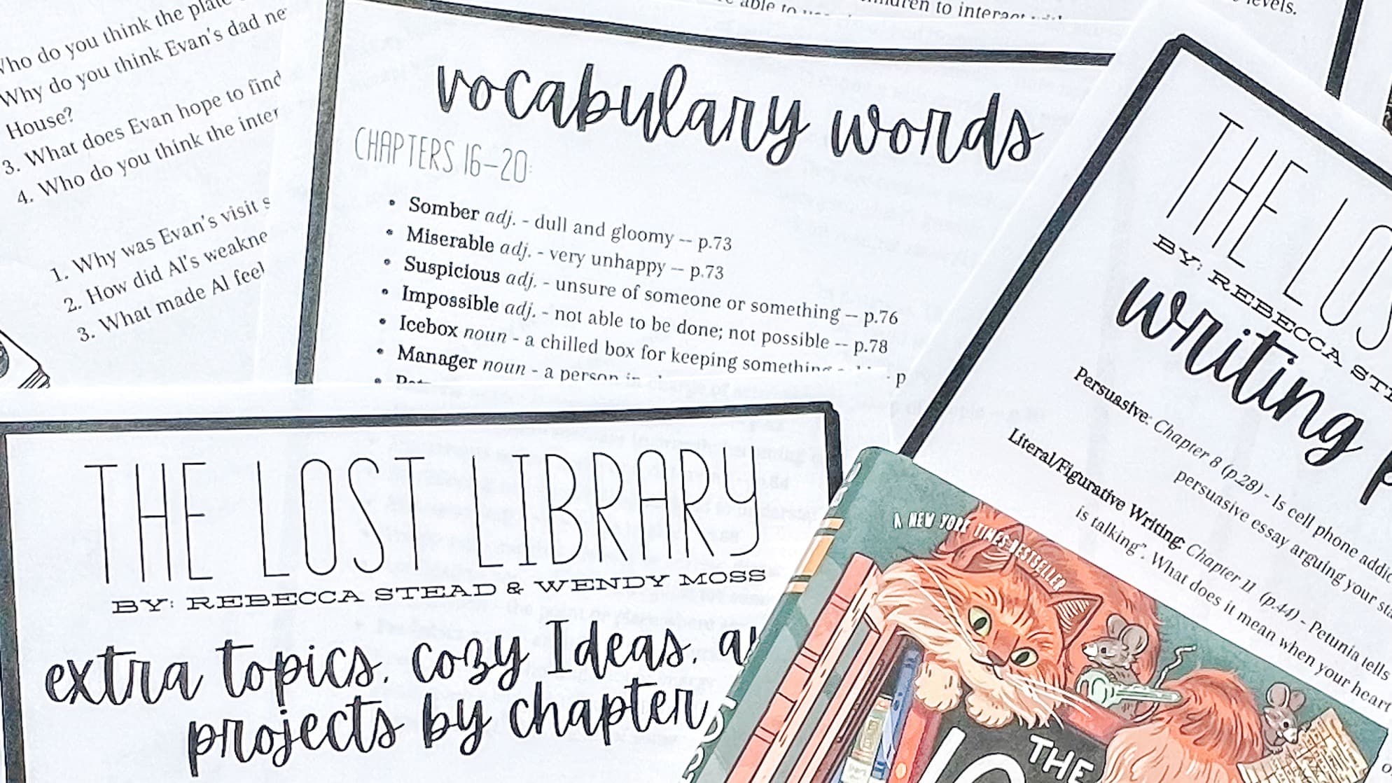 The Lost Library Novel Study