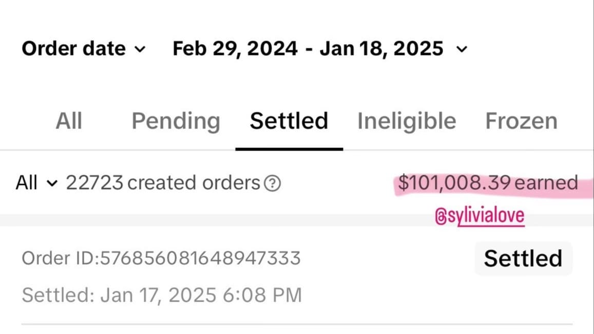 Rich Off Tiktok Shop