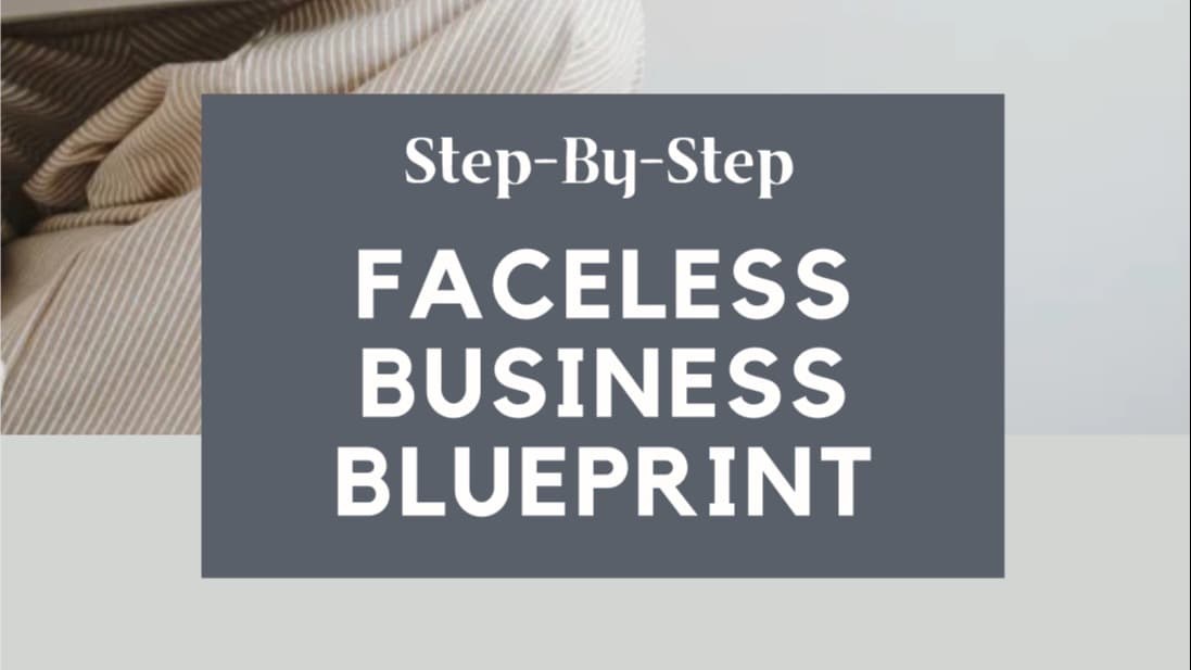DFY Guide to Faceless Digital Marketing