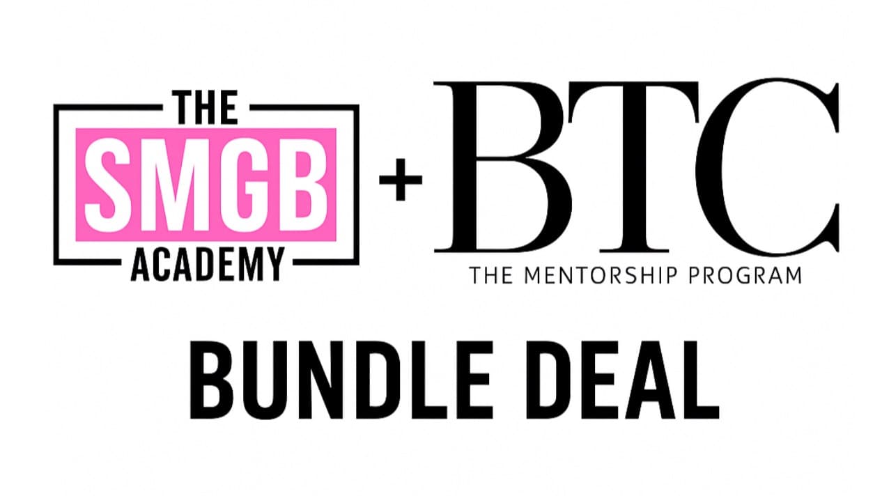 BUNDLE: THE SMGB, MINI & BTC MENTORSHIP  (Copy)