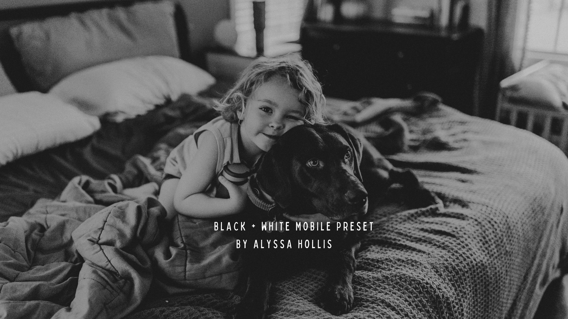 Black + White Mobile Preset