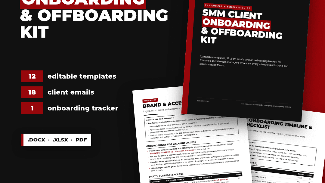 SMM Client Onboarding & Offboarding Kit