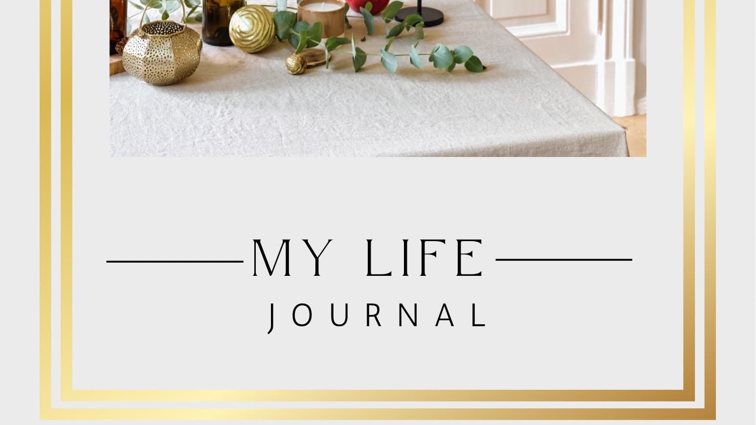 My Life 30 Day Digital Journal 