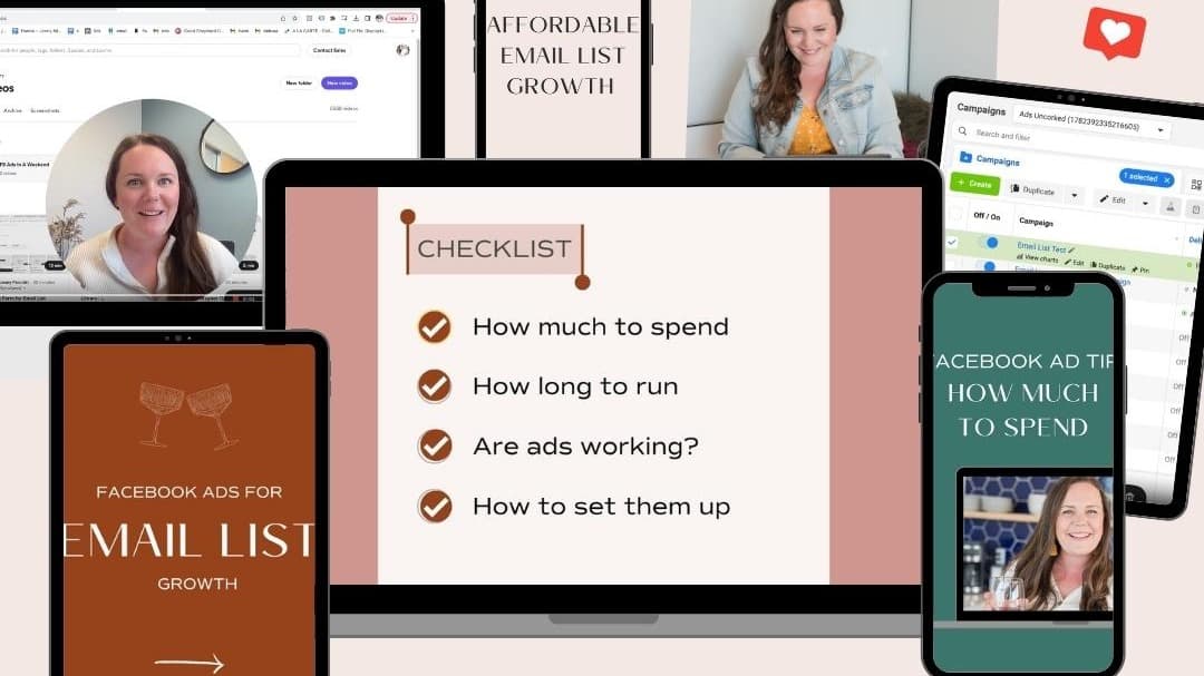 Email List Growth + FB Ads