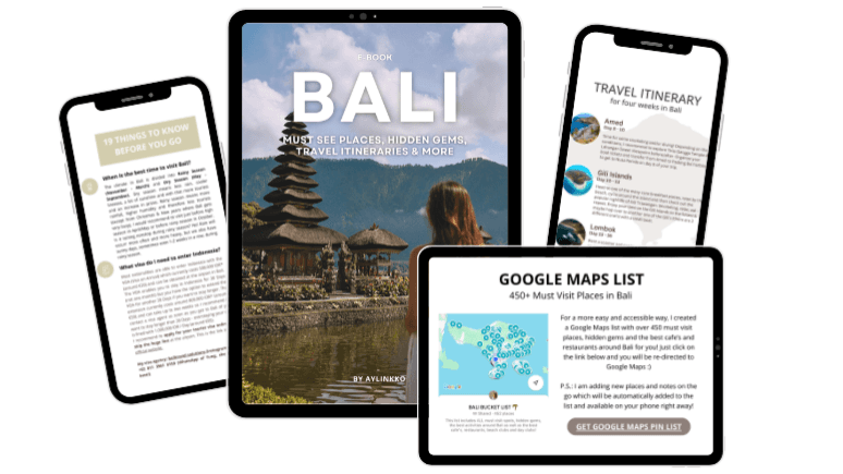 Bali Travel Guide (2026) + Google Maps Pins List