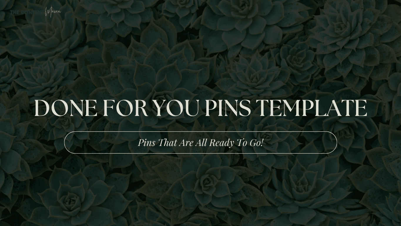 Pinterest Pins Template
