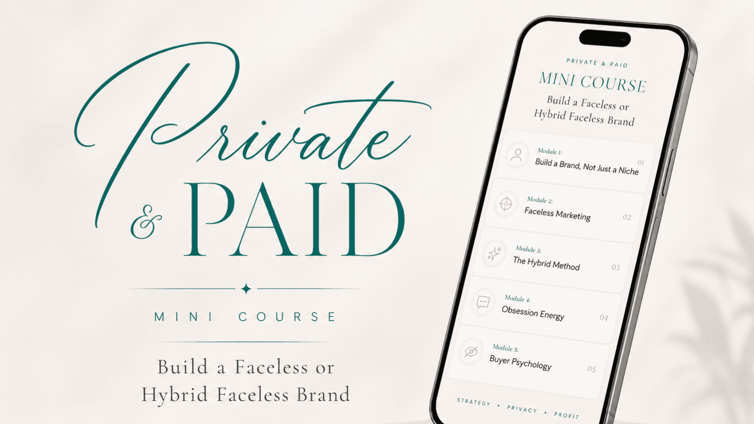 PRIVATE & PAID 💰