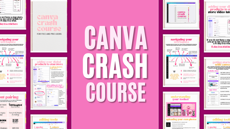 Get Canva Crash Course Now!