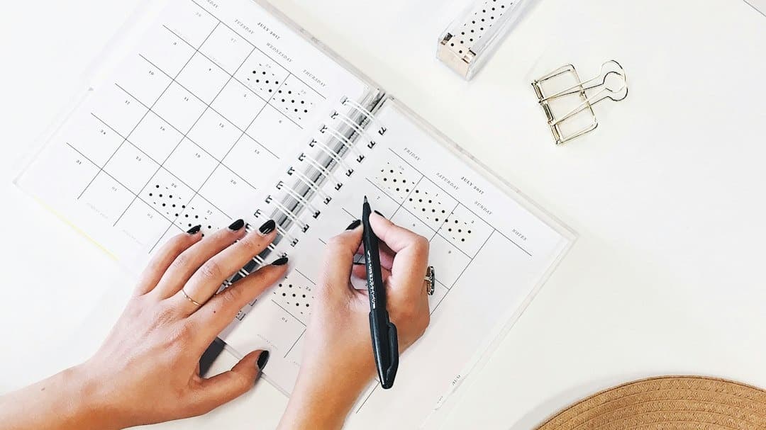 Social media printable planner 