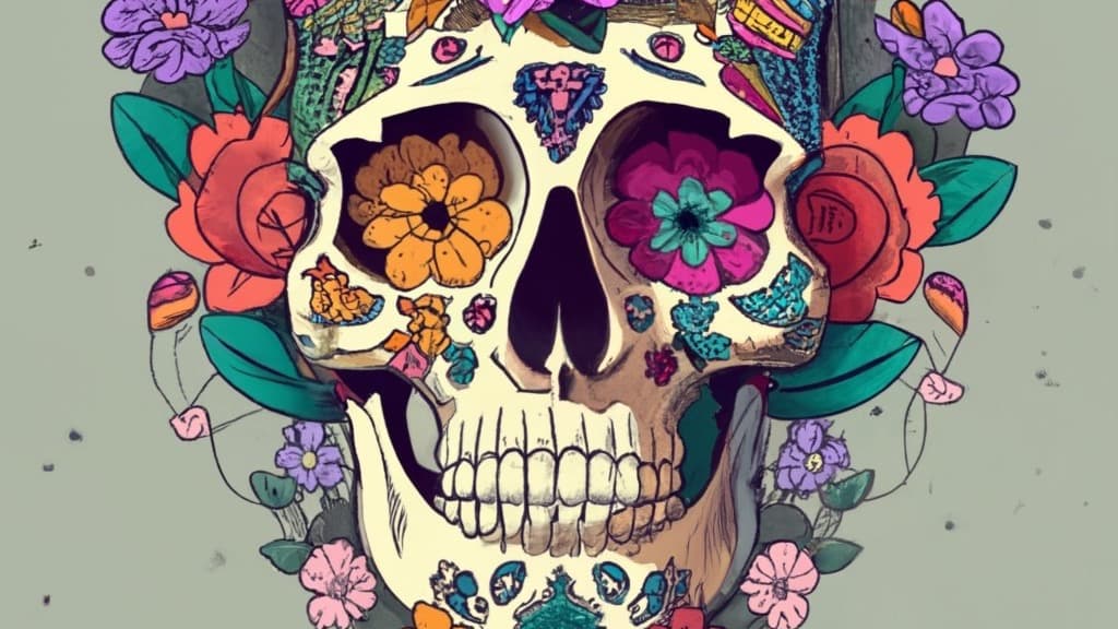 Get My Sugar Skull Coloring Book for Adults Now!