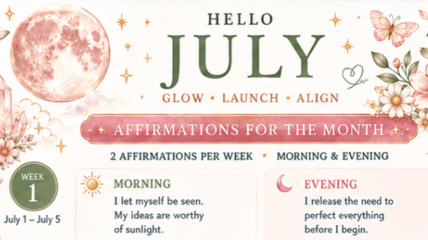 $ Free$ July ~ Journal Prompt Insert