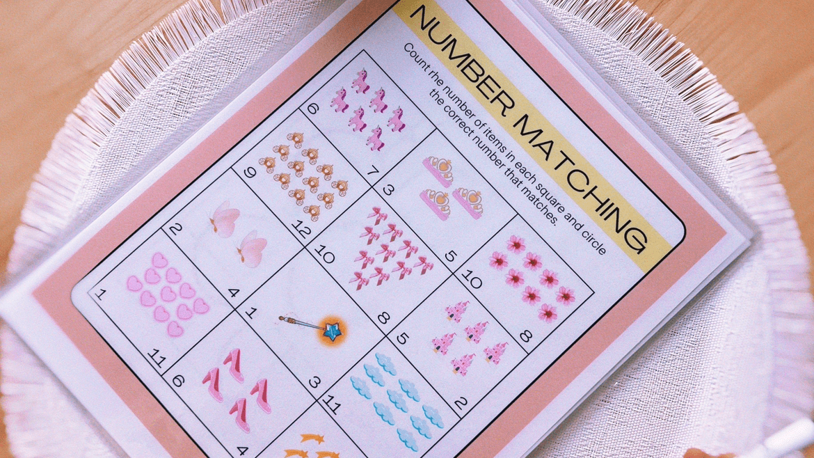 5 PRINTABLE WORKSHEETS
