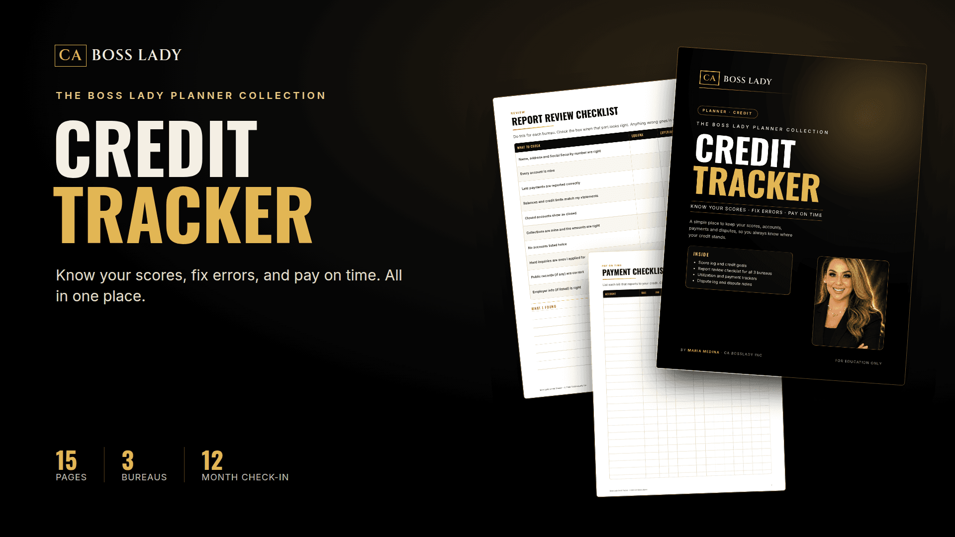 Boss Lady Credit Tracker