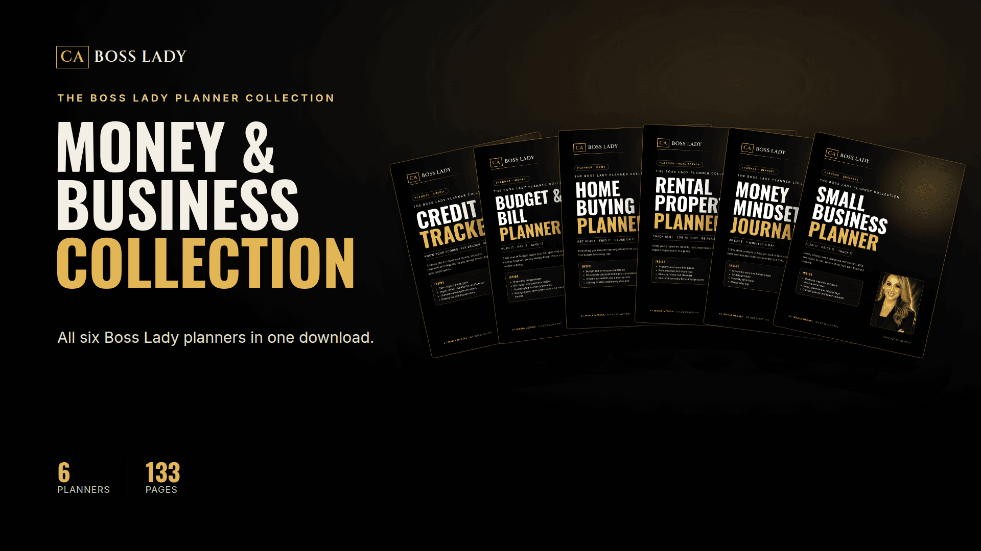 Boss Lady Money & Business Planner Collection