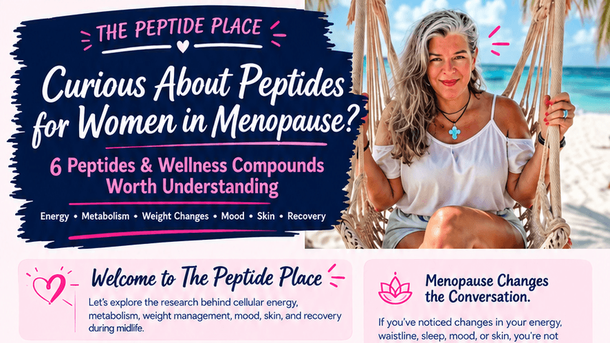 Curious about Peptides for Menopausal Women