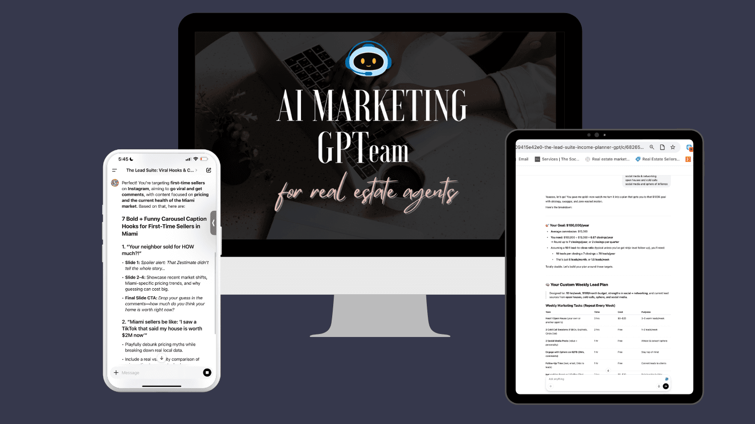 The AI Marketing GPTeam