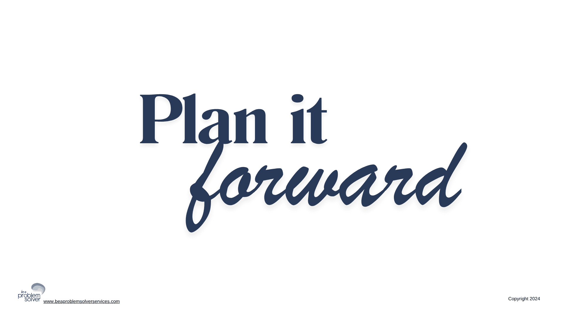 Plan It Forward: A Future Planning Tool