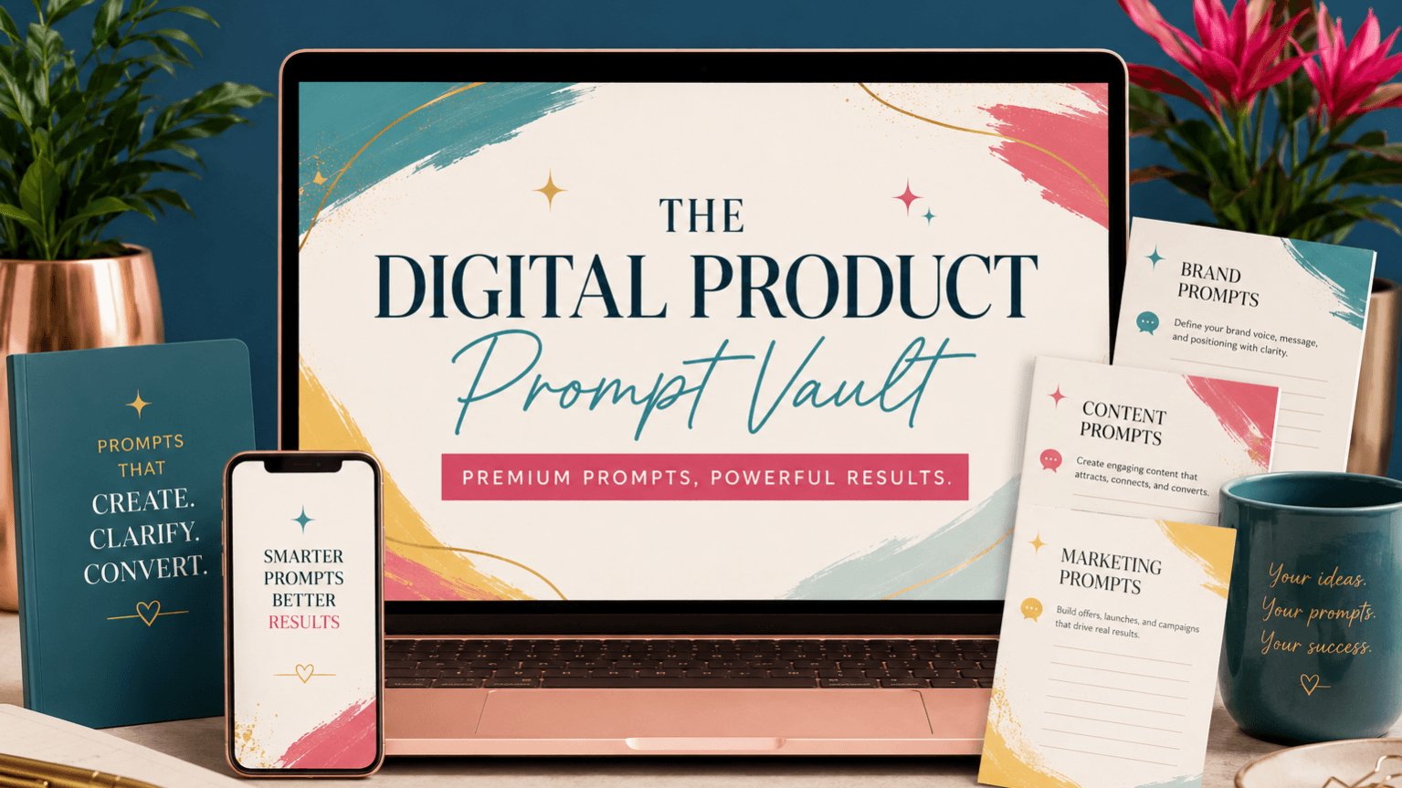 The Digital Product Prompt Vault