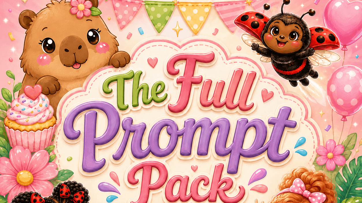Animated Evite Full Prompt Pack