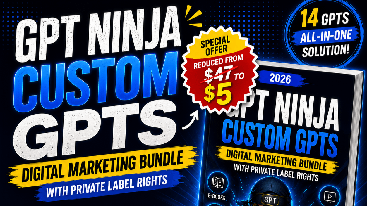Get My NINJA GPT's Now!