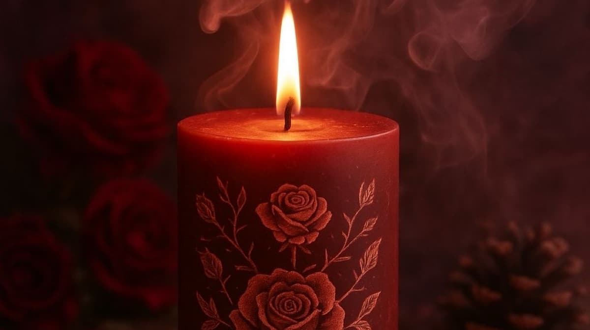 intense love candle