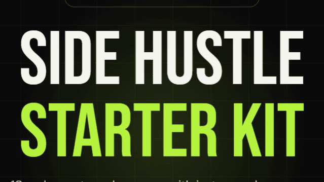 Side Hustle Starter Kit ✦ $17