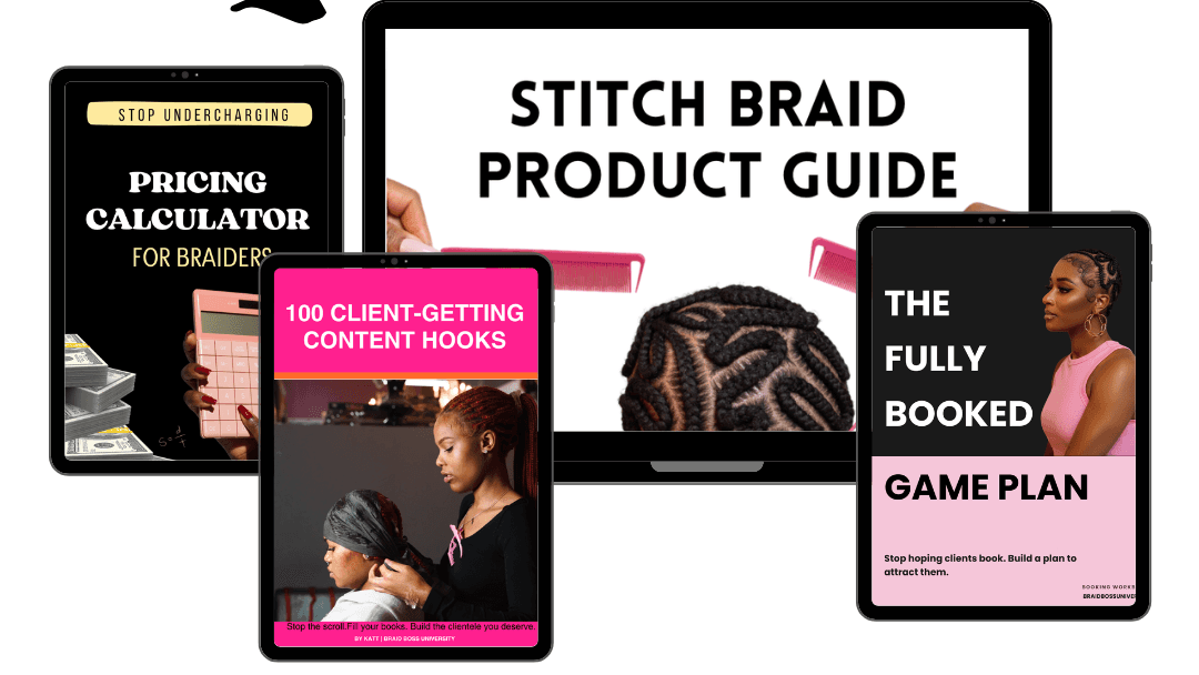 13 DONE-FOR-YOU DIGITAL PRODUCTS FOR BRAIDERS