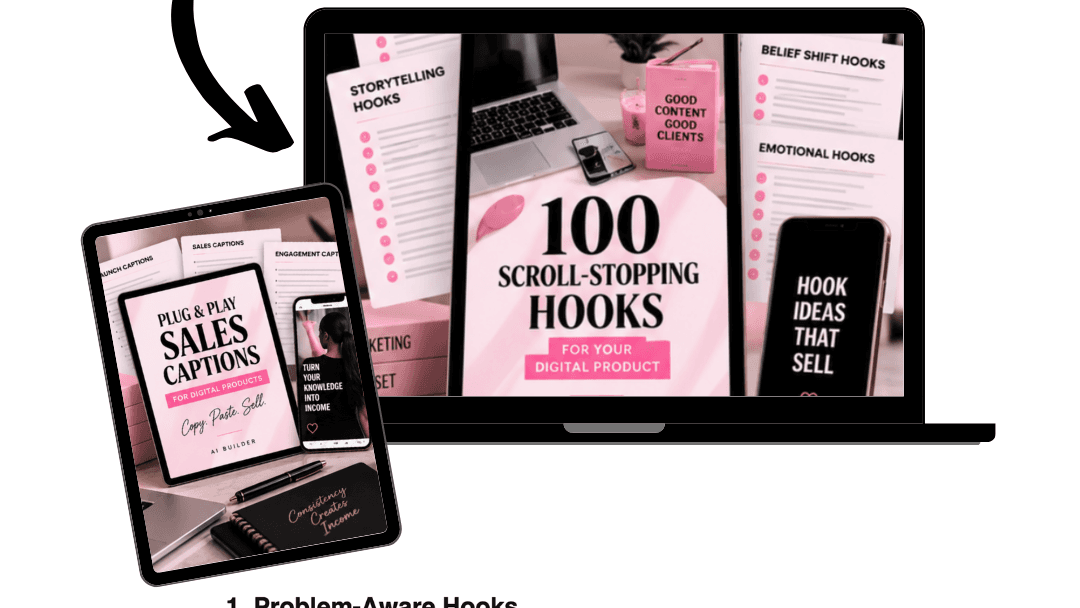 200+ Hooks To Sell Your Courses & Ebooks