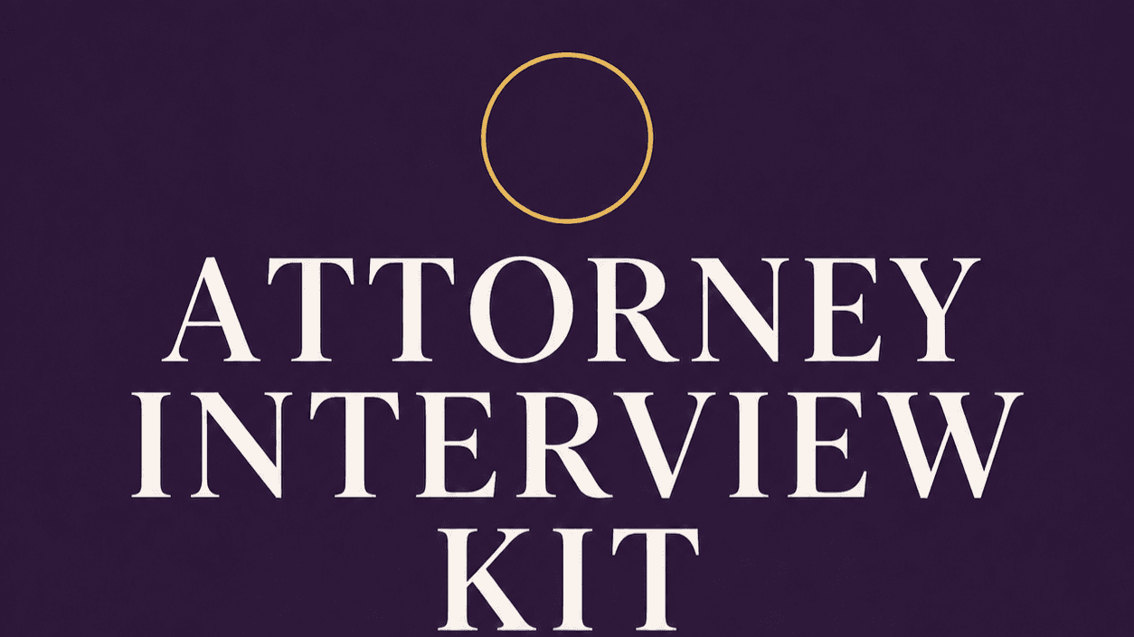 Attorney Interview Kit