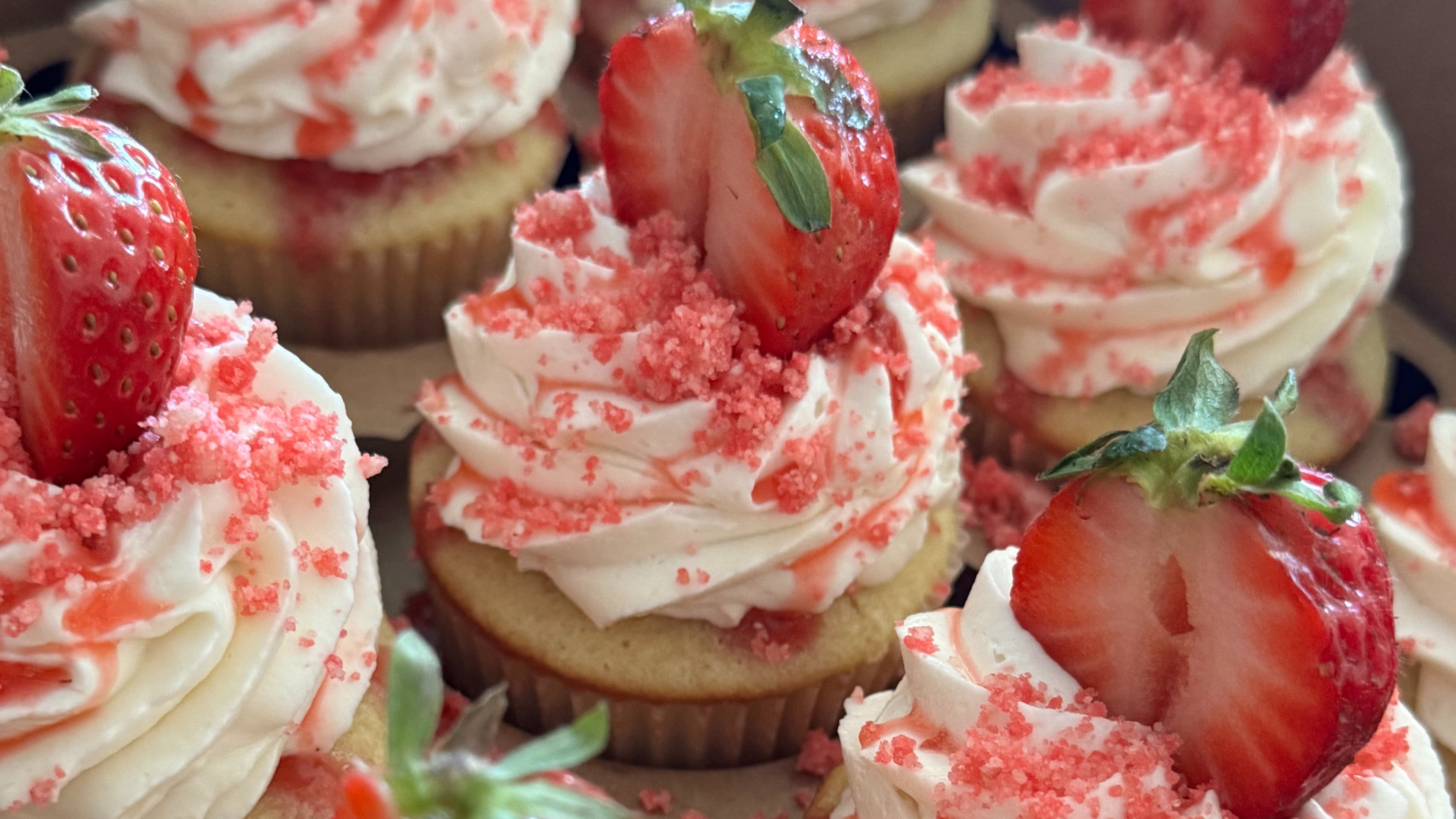 Strawberry Shortcake Cupcake Recipe