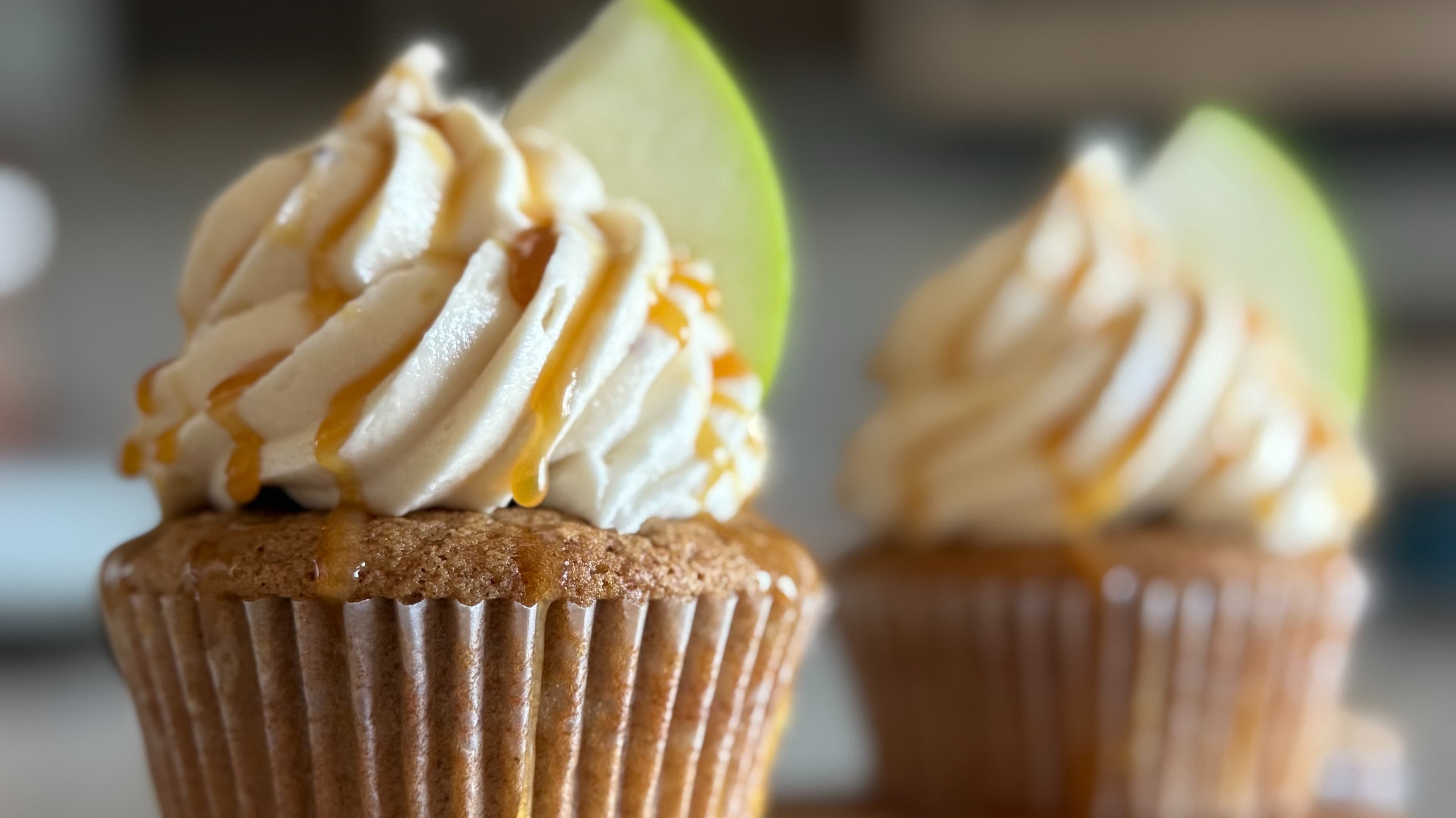 Caramel Apple Cupcake Recipe