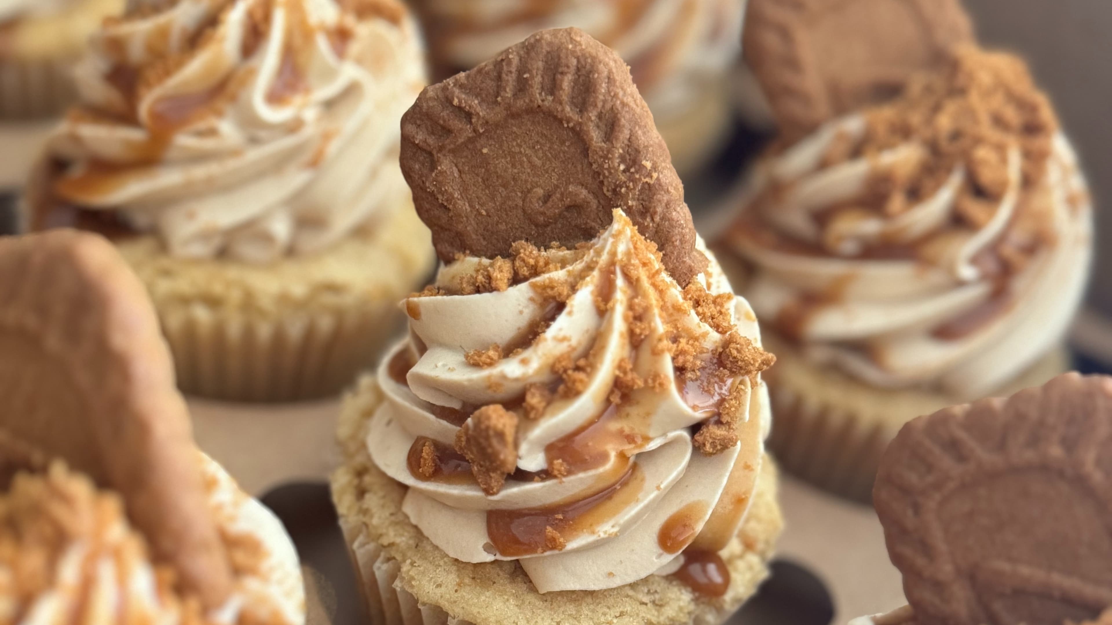Biscoff Cookie Cupcake Recipe
