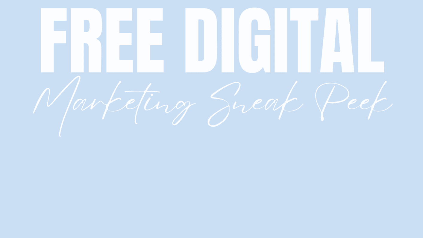 FREE DIGITAL PRODUCT HUB SNEAK PEEK