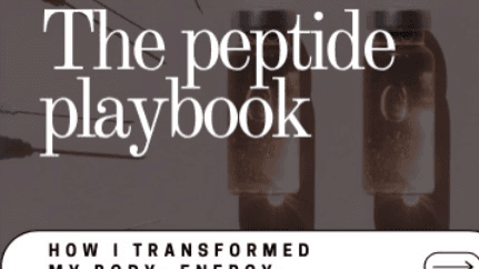 The peptide playbook 
