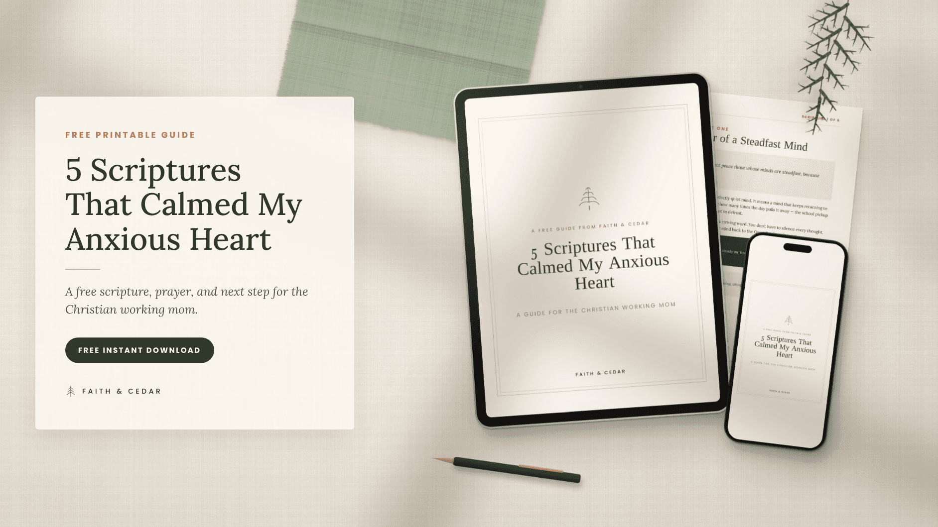 5 Scriptures That Calmed My Anxious Heart