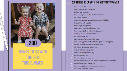 200 Fun Summer Activities for Kids: Family Ideas