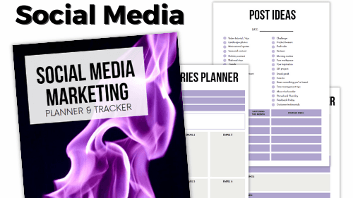 Ultimate 26-Page Social Media Marketing Planner