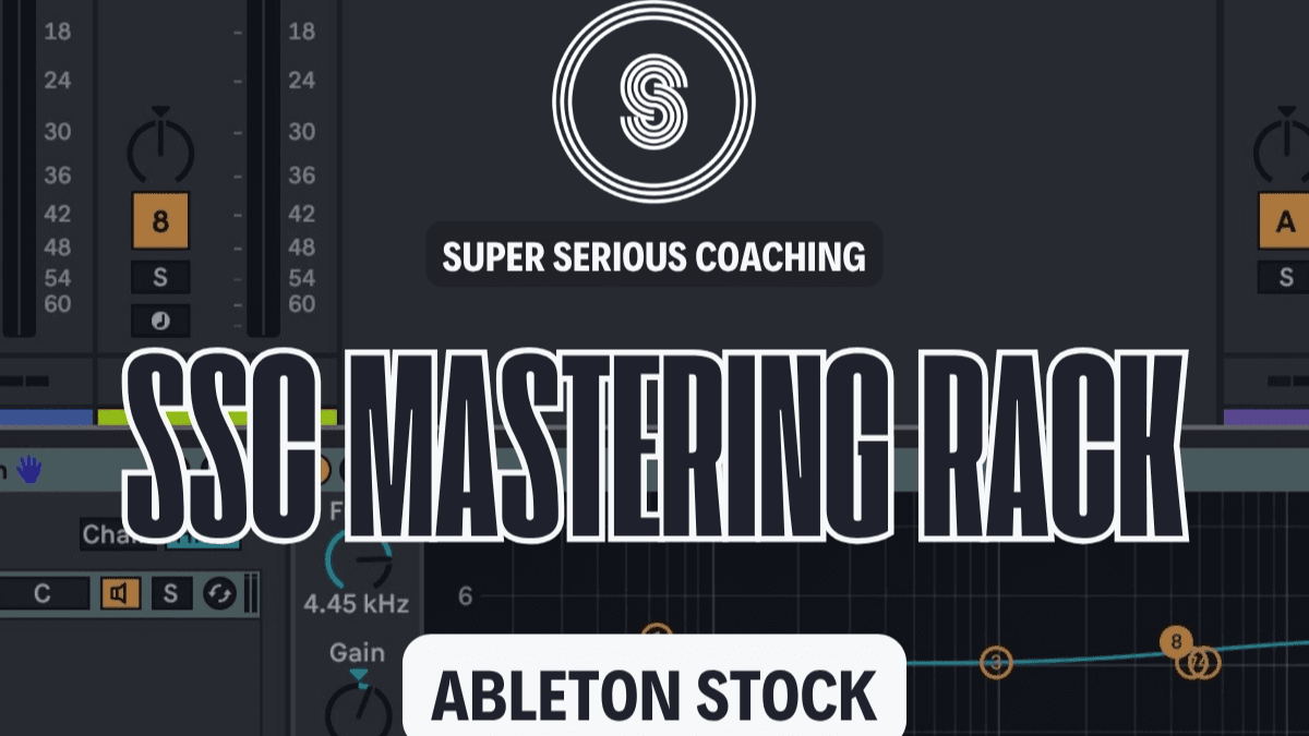 SSC Ableton Stock Mastering Chain