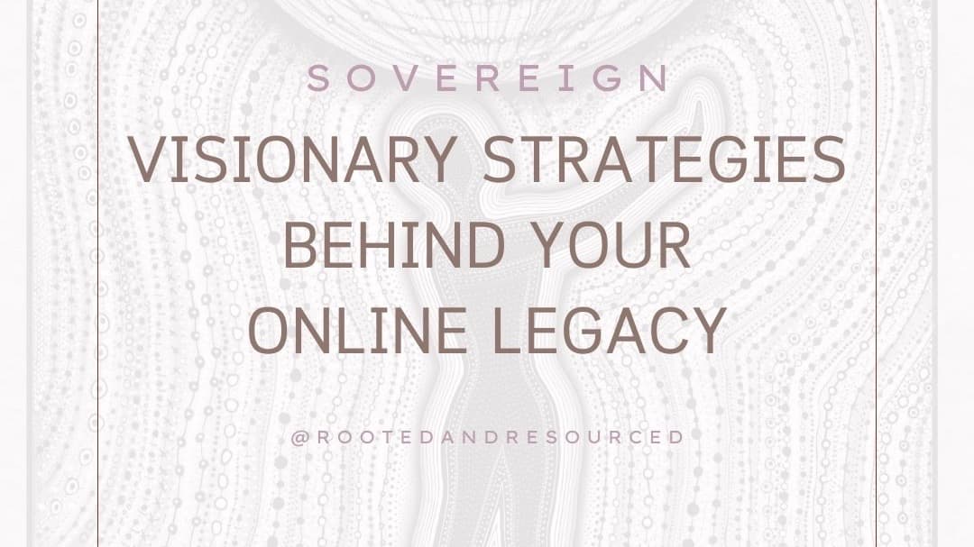 SOVEREIGN: Sustainable Soul Led Visionary