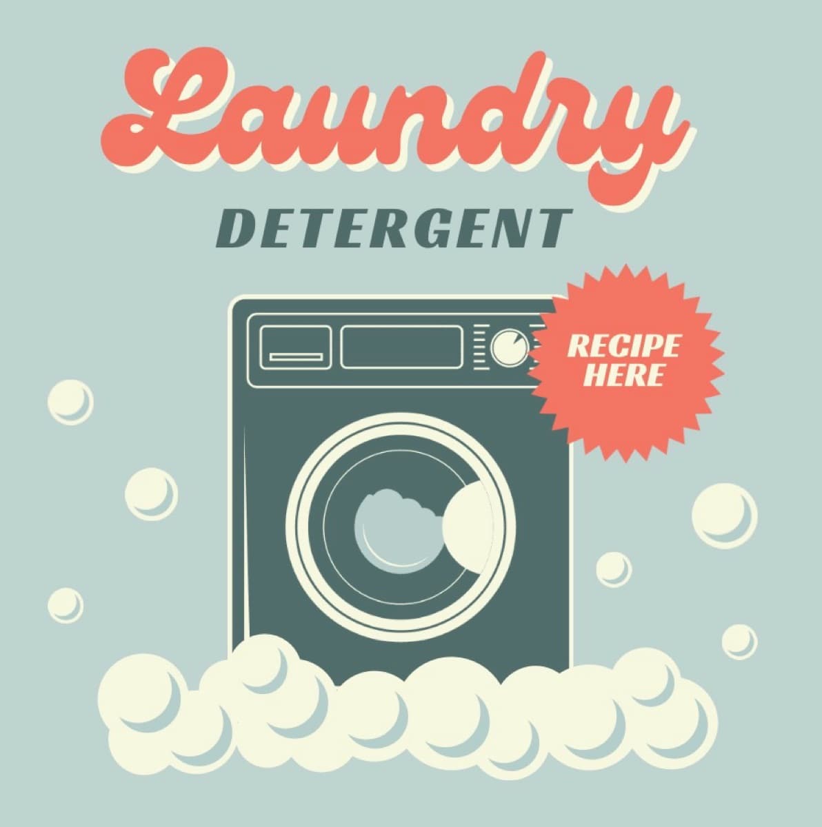 Free Recipe Laundry Detergent 