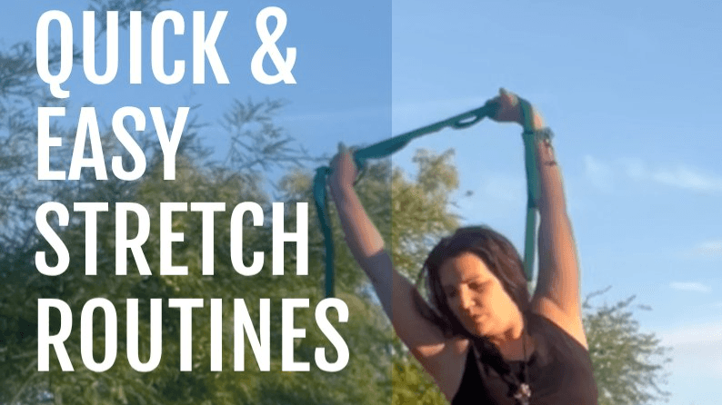 Quick & Easy Stretch Routines from Simple Jane 