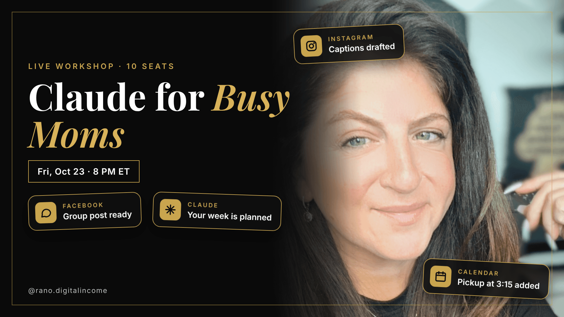 Claude for Busy Moms: Founding Seat (10 ONLY)