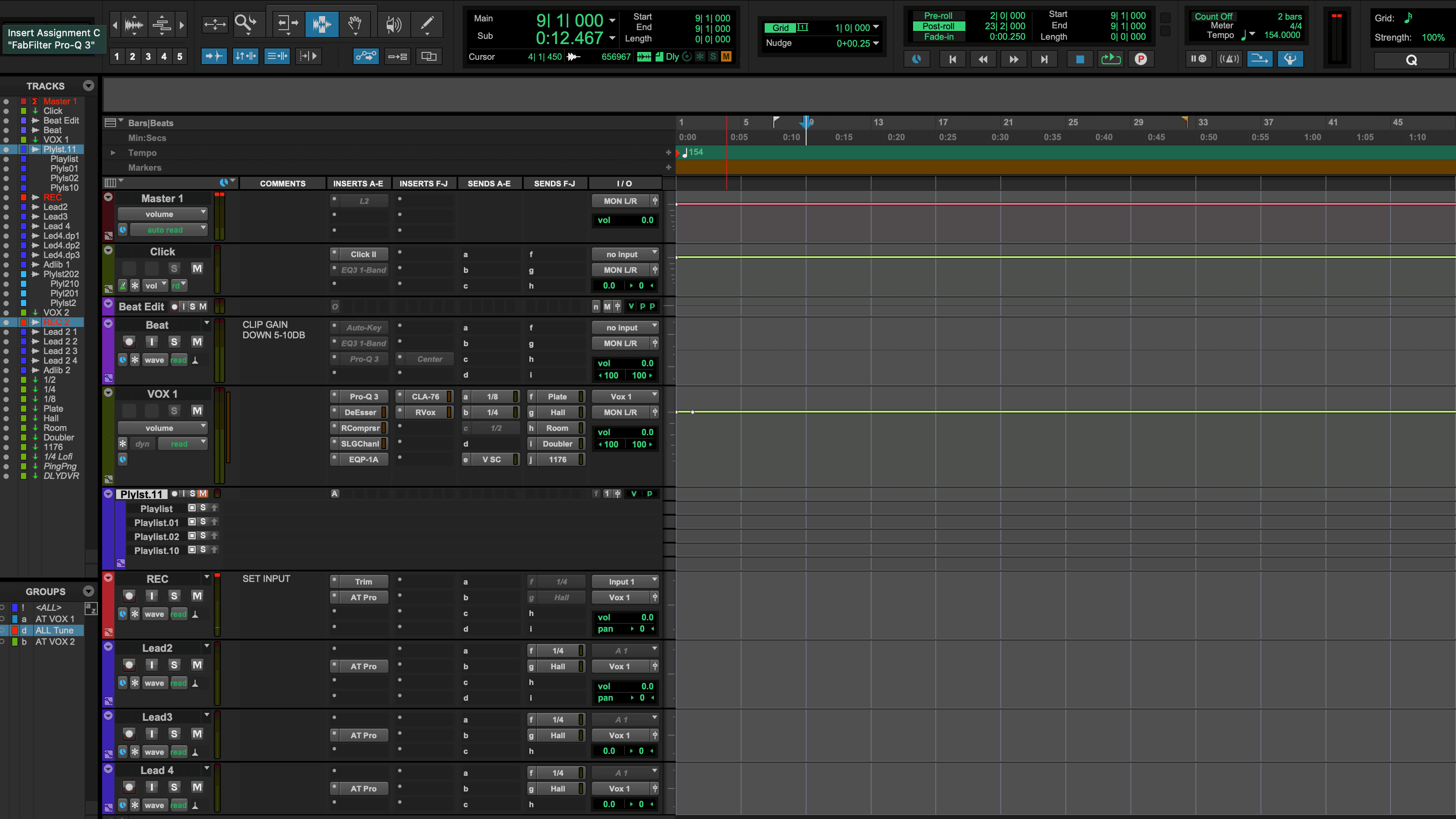 The Ultimate Recording Template