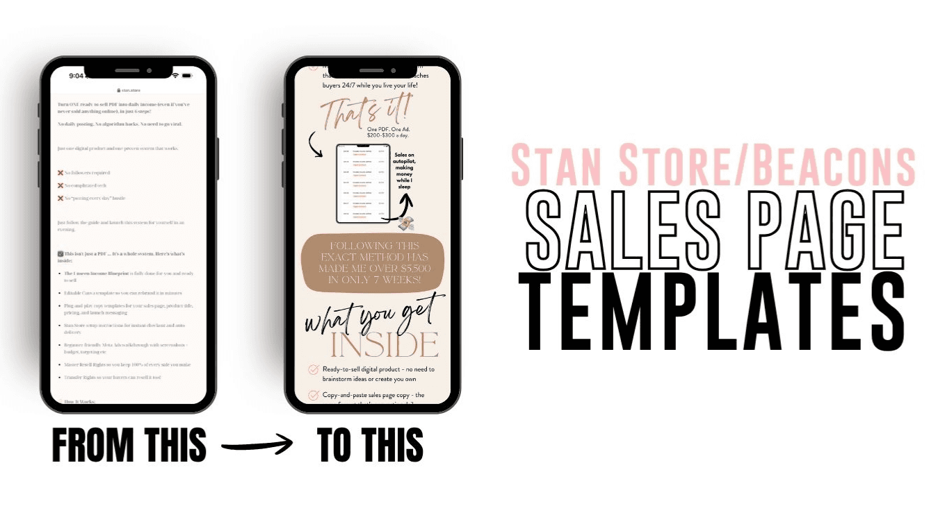 Sales Template Bundle