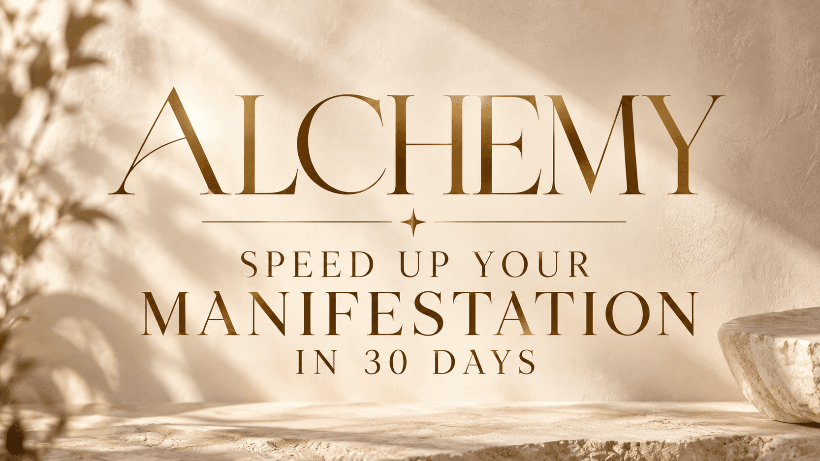 ✨️Alchemy - Speed Up Your Manifestation in 30 Days