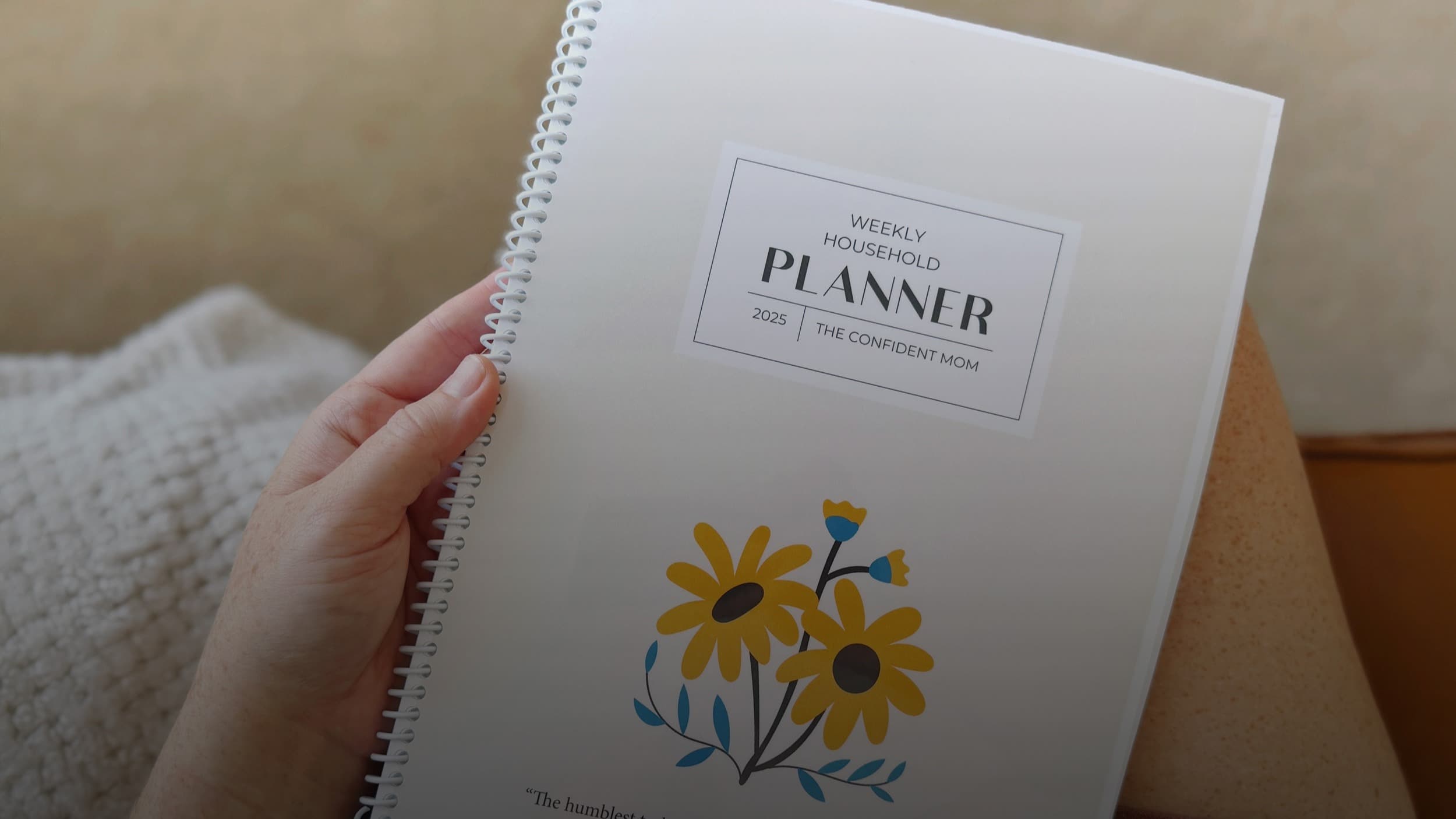 2025 Weekly Household Planner (Oct-Dec.) $5