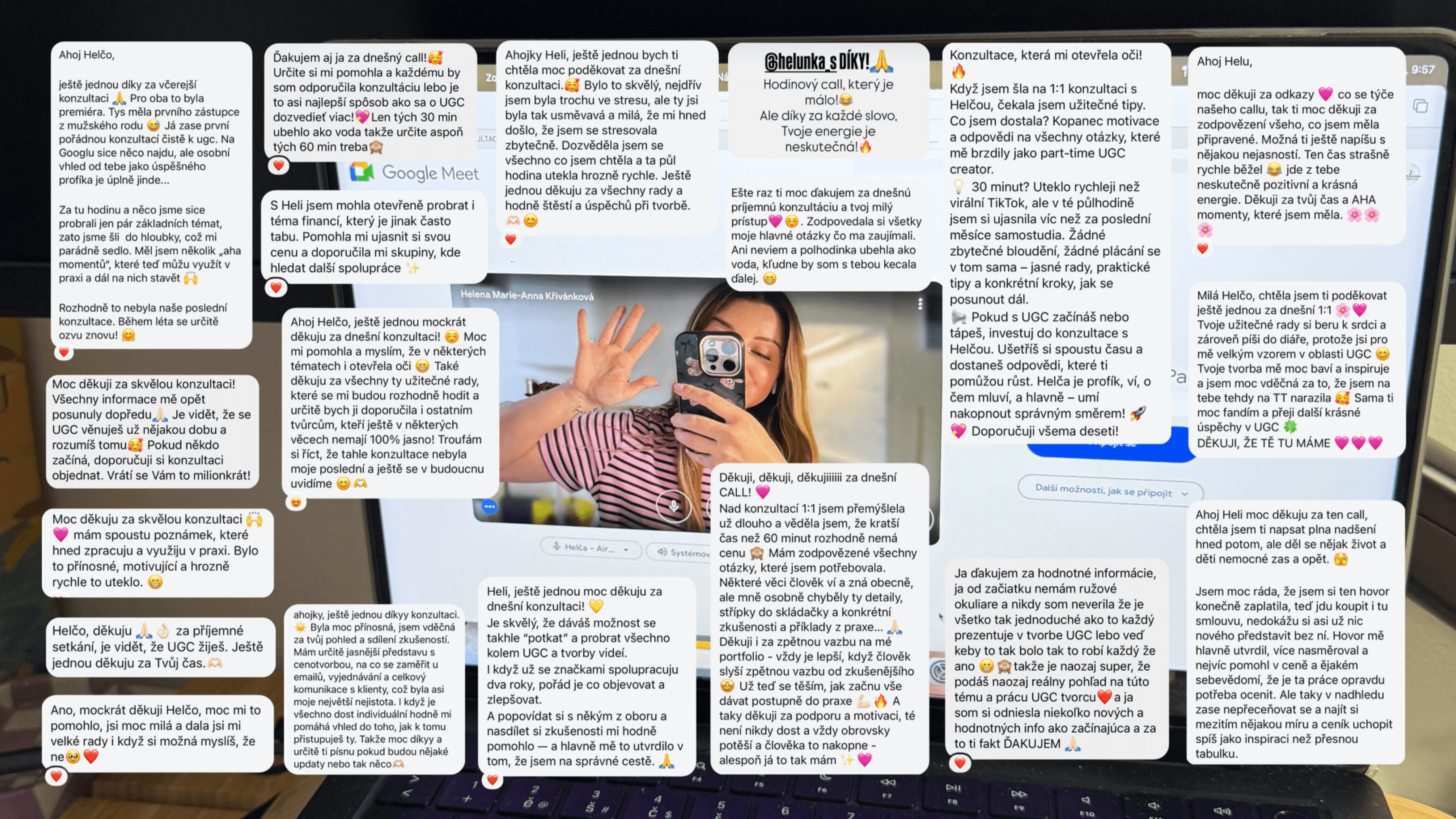 60 min - 1:1 ONLINE UGC KONZULTACE