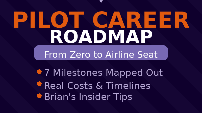 Pilot Career Roadmap — From Zero to Airline Seat 