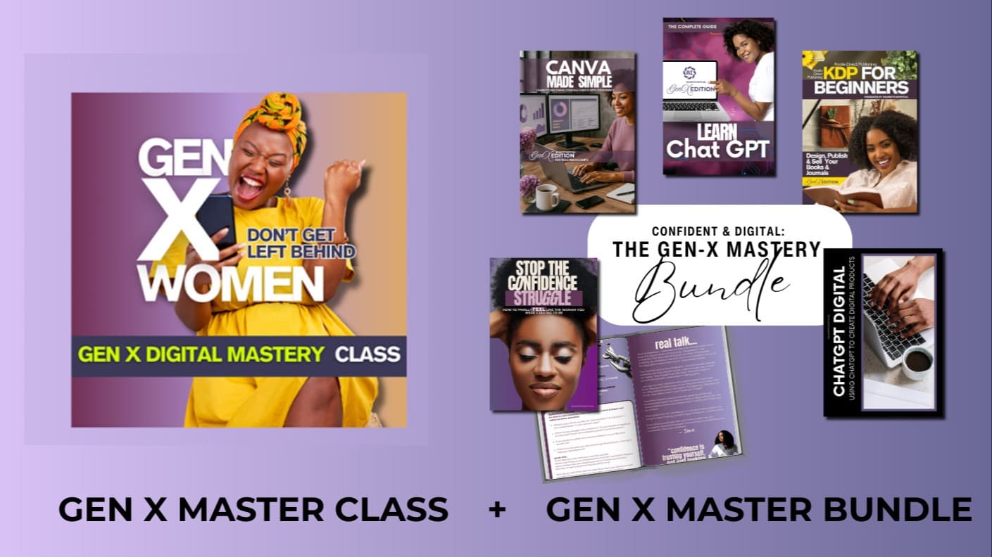 GEN X AI Masterclass + 5 eBook Bundle