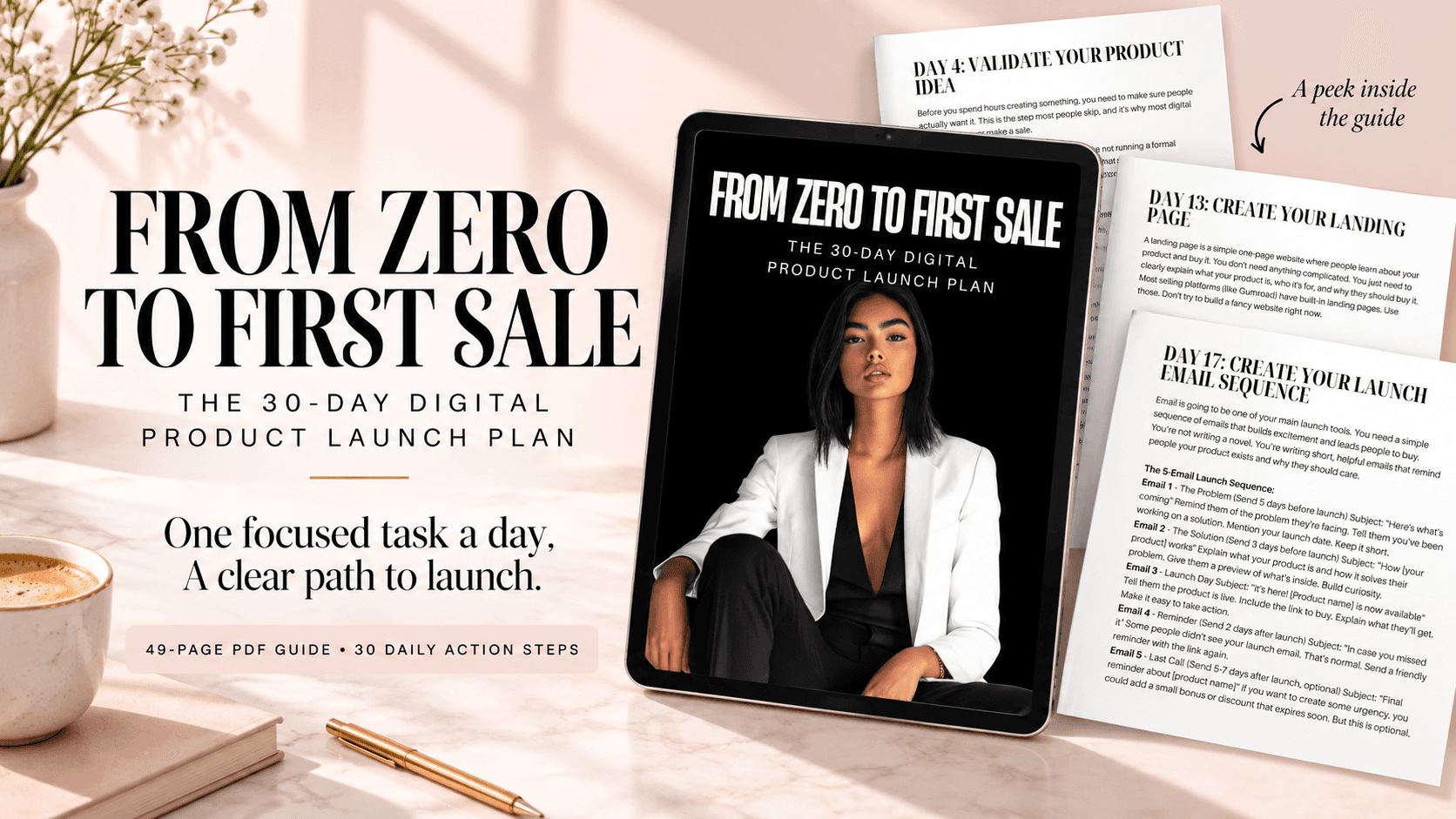 From Zero To First Sale